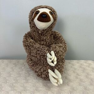 Destination Nation Sloth Plush Animal Three Toed Aurora World Brown Cream 2018